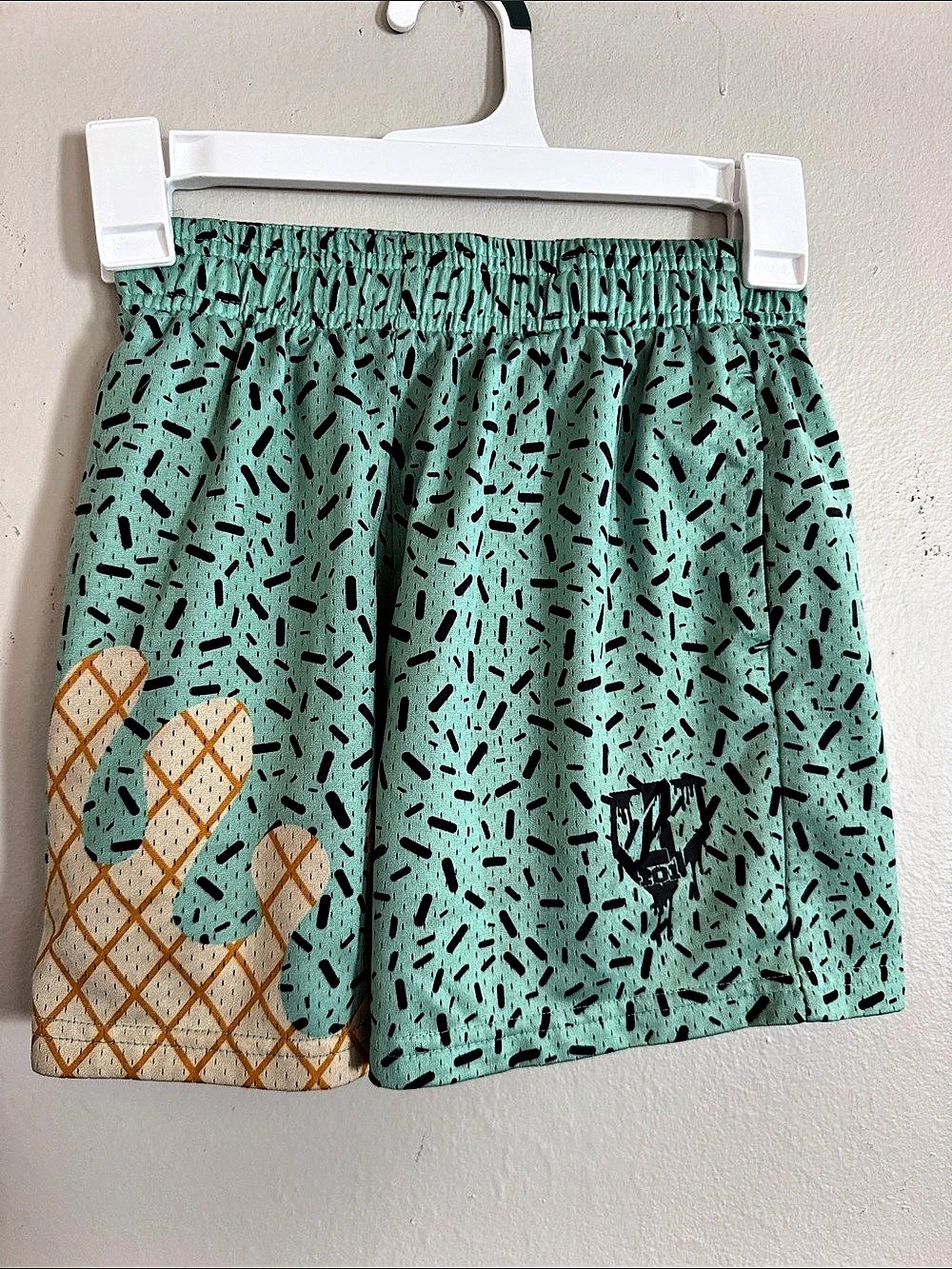 Baseball Lifestyle 101 Boys Small Ice Cream Baseball Shorts Like New